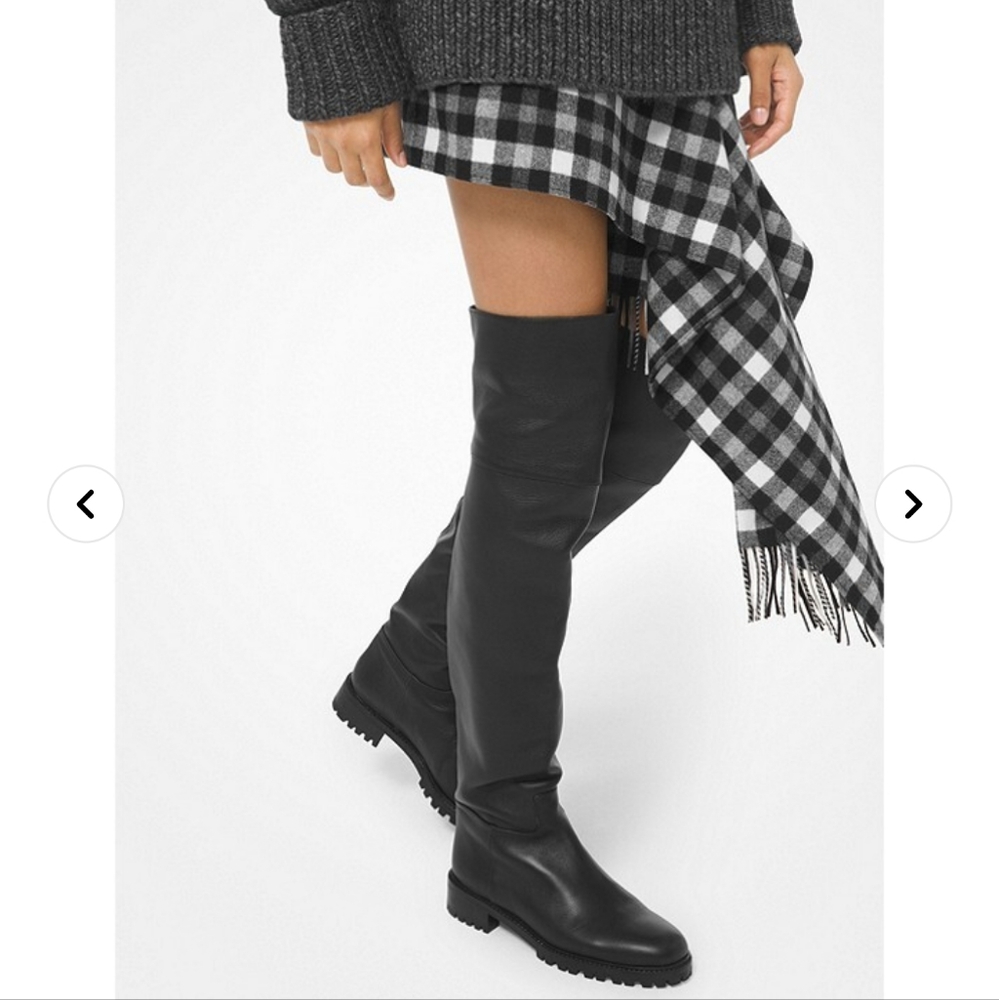 Michael Kors Collection Chesley Runway Leather Over-The-Knee Boot